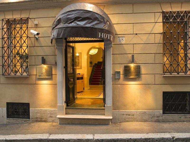 Hotel Gregoriana Róma Kültér fotó