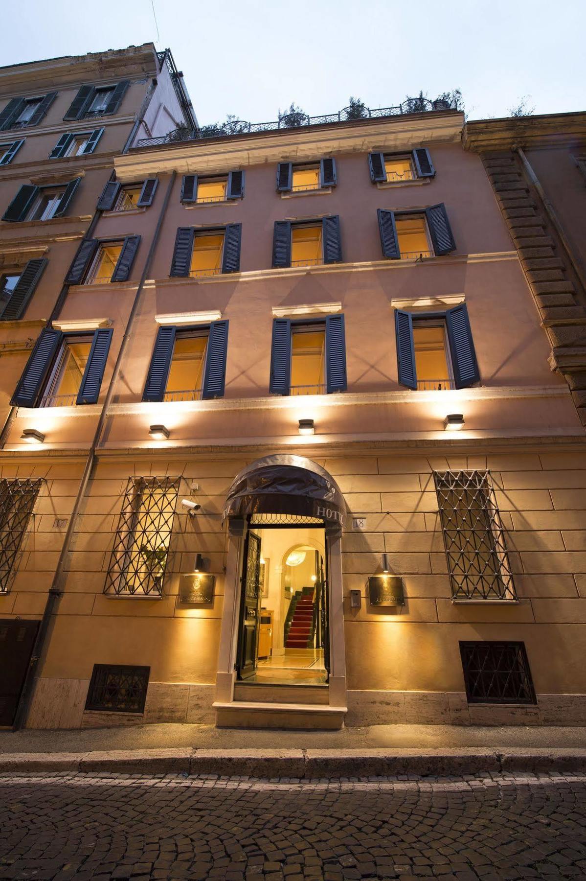 Hotel Gregoriana Róma Kültér fotó
